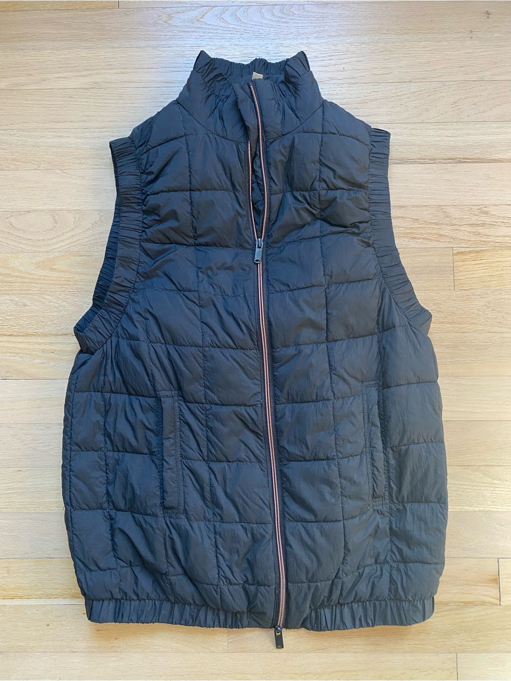 FP Movement by Free People Piper Packable Vest Black Reflective